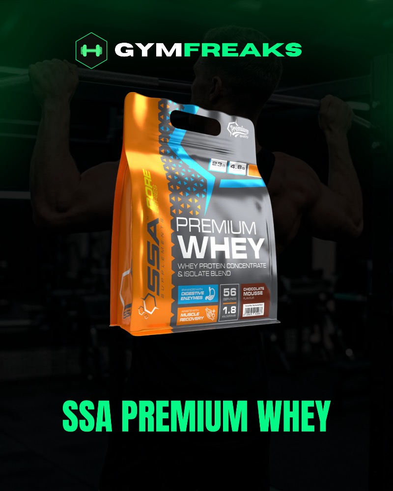 SSA Premium Whey – Advanced Protein for Lean Muscle & Recovery