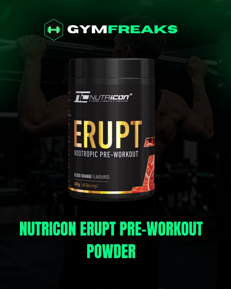 Nutricon Erupt – Nootropic Pre-Workout for Energy, Focus & Performance