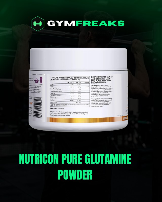 Nutricon Pure Glutamine – Essential Recovery & Wellness Support image 2