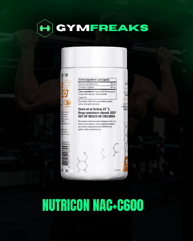 Nutricon NAC + C600 – Advanced Antioxidant & Immune Support image 2