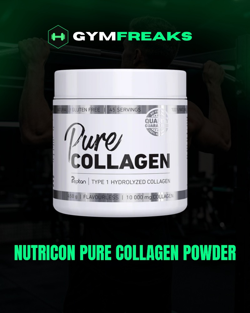 Nutricon Pure Collagen Powder – Type 1 Hydrolyzed Collagen (450g)