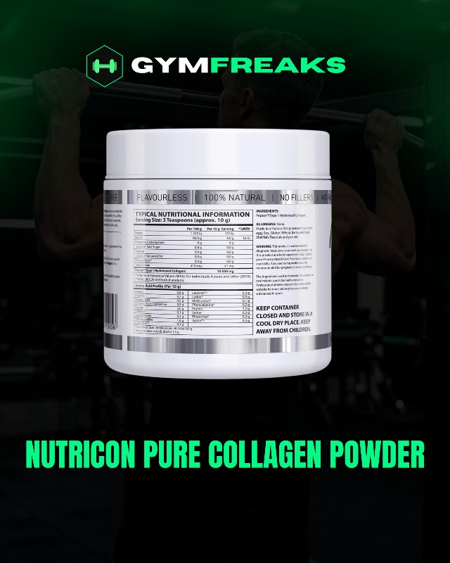 Nutricon Pure Collagen Powder – Type 1 Hydrolyzed Collagen (450g) image 2