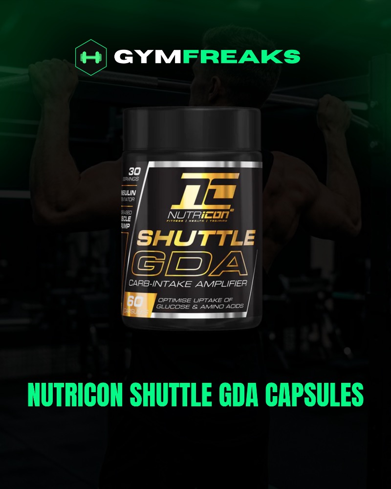 Nutricon Shuttle GDA Capsules – Carb Intake Amplifier (60 Capsules)