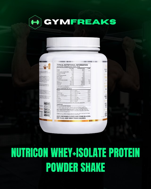 Nutricon Whey + Isolate Protein Powder – Chocolate (850g) image 2