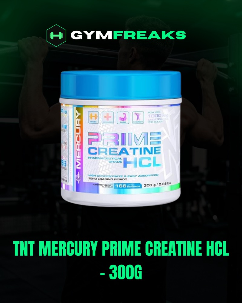 TNT Mercury Prime Creatine HCL – 300g (Cherry Berry)