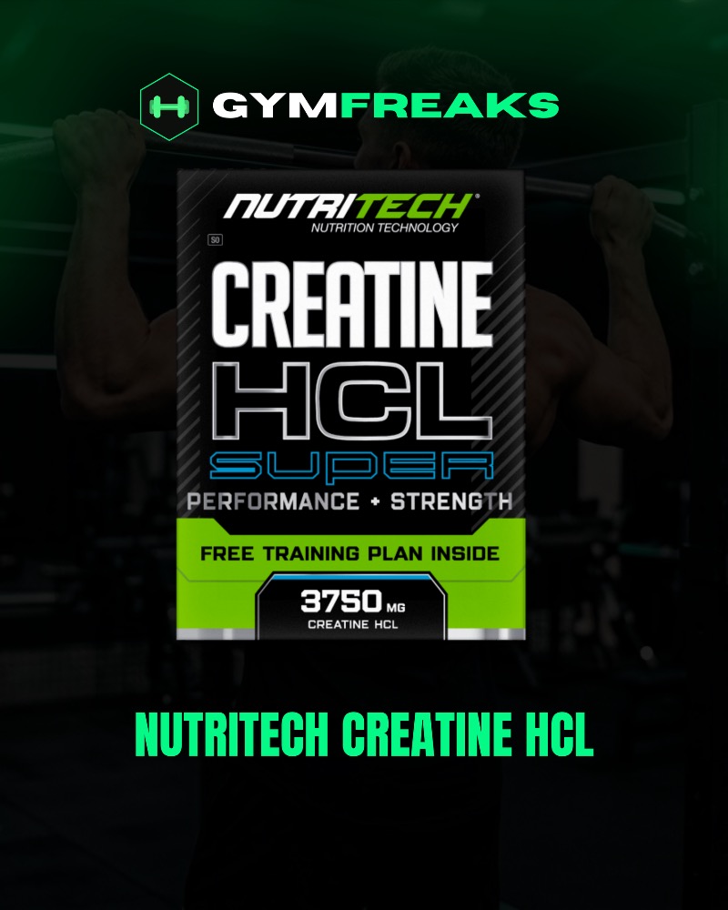 Nutritech Creatine HCL – Performance & Strength Support