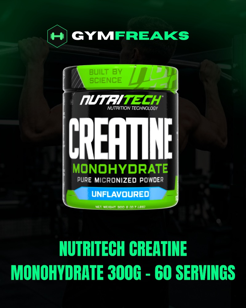 Nutritech Creatine Monohydrate 300g – Pure Strength & Performance