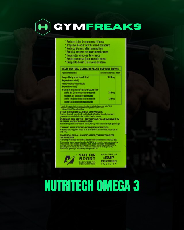 Nutritech Omega 3 – Essential Fish Oil for Total Health & Recovery image 2