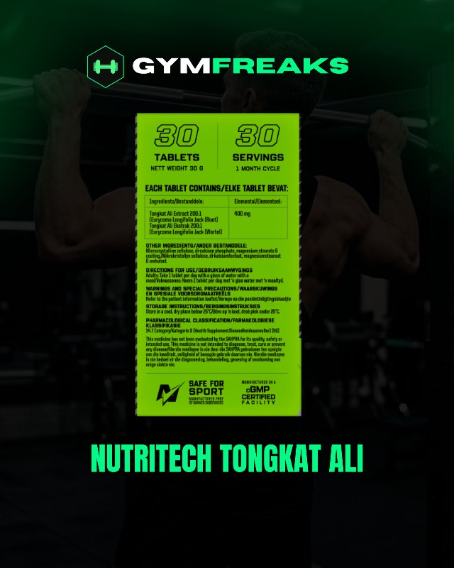 Nutritech Tongkat Ali – Natural Strength & Vitality Support image 2